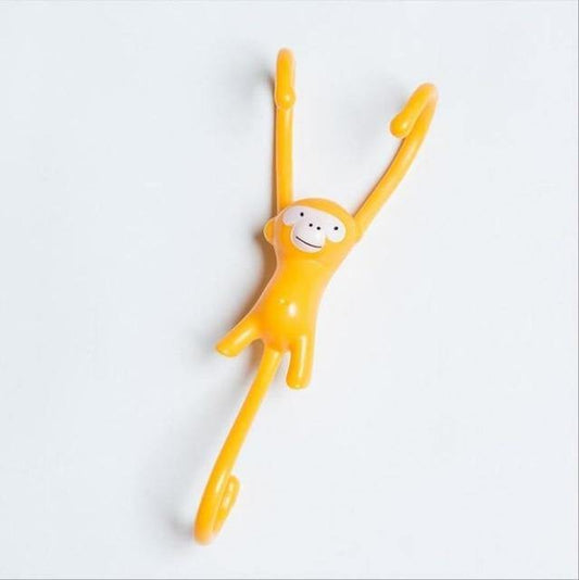 10Pcs Sweet Yellow Monkey Hooks - MaviGadget