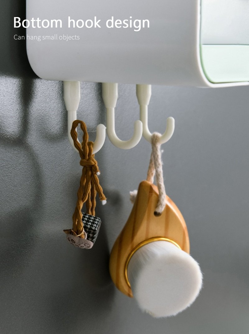 Drill-Free Wall Mounted Soap Box Container