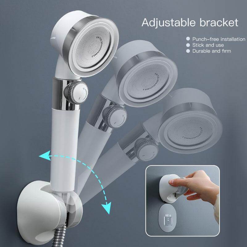 Elegant High Pressure Filter Shower Head - MaviGadget