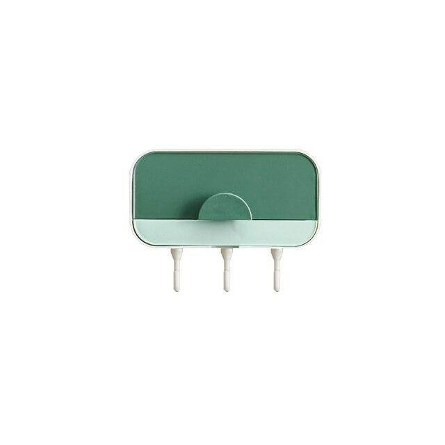 Drill-Free Wall Mounted Soap Box Container