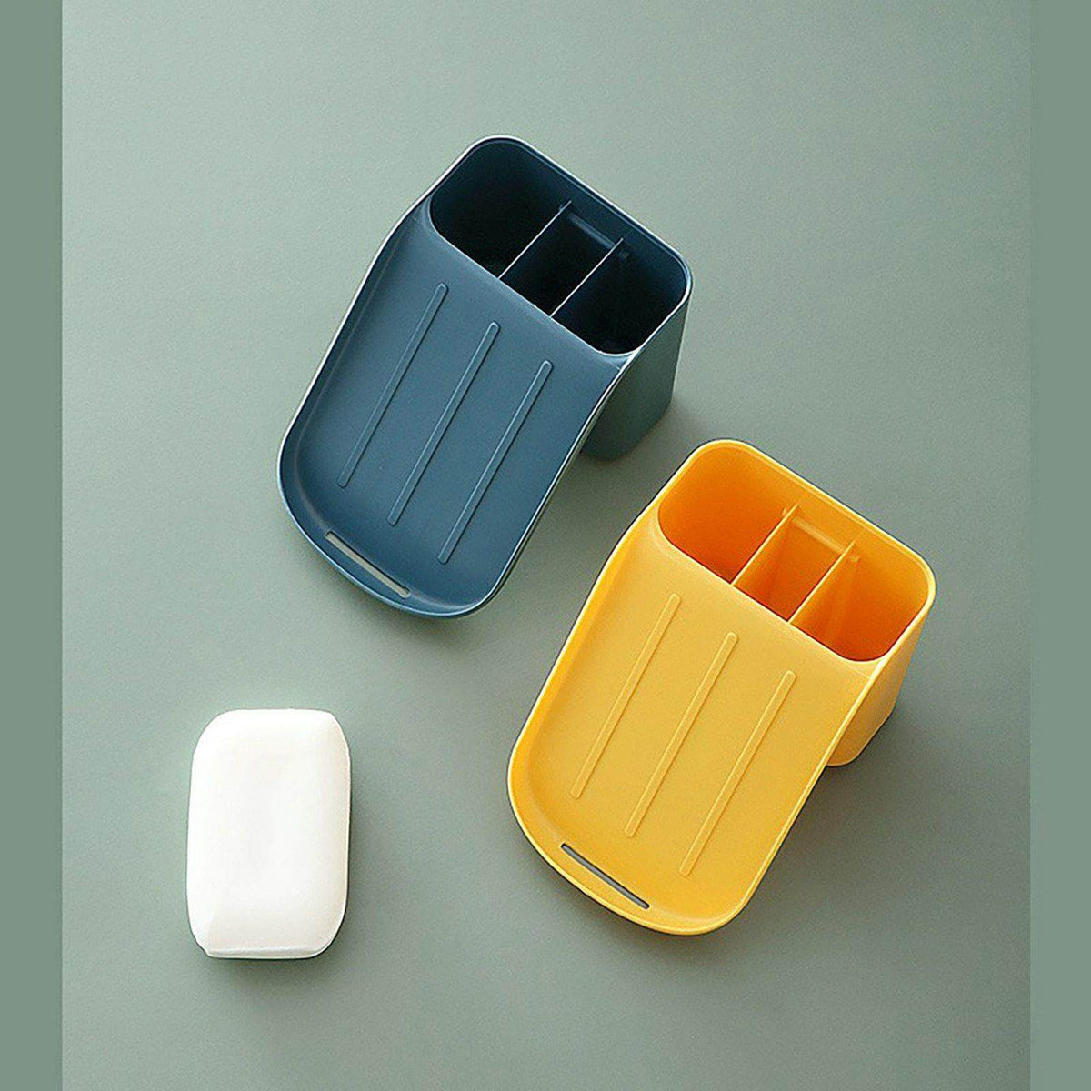 Multifunctional Smart Suction Soap Holder Rack - MaviGadget