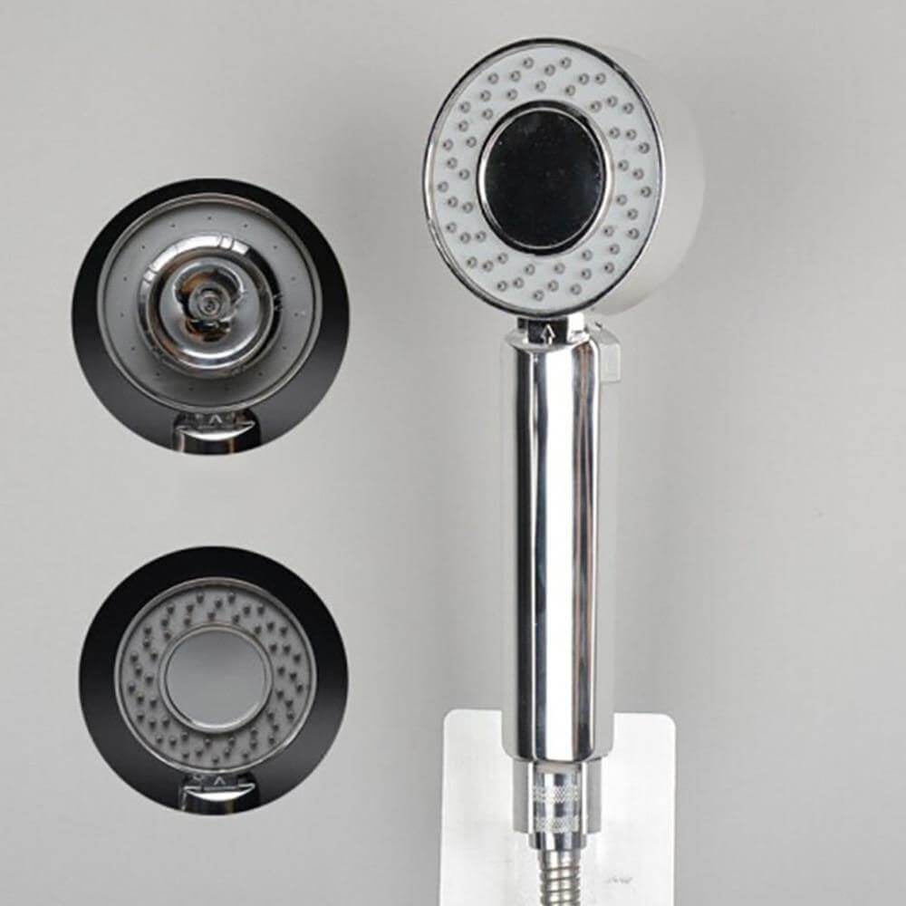 Double-Sided High Pressure Soap Dispensing Shower Head - MaviGadget