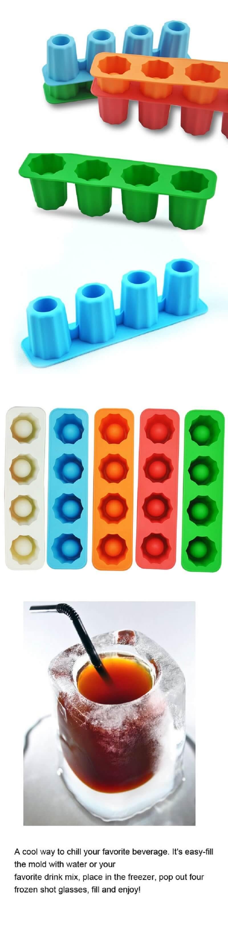 Creative 3D Ice Cube Cups Maker - MaviGadget